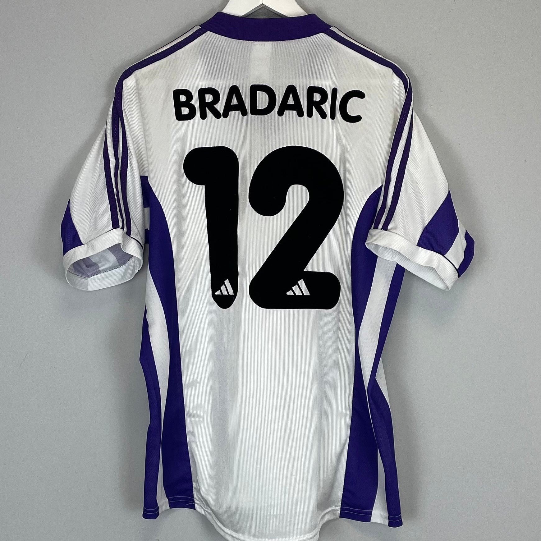Shop 1998/99 WUSTENROT SALZBURG BRADARIC #12 HOME SHIRT (XL) ADIDAS, classic football shirts, vintage football shirts & retro soccer jerseys at Cult Kits