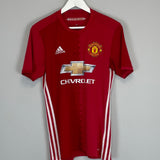 2016/17 MANCHESTER UNITED POGBA #6 HOME SHIRT (S) ADIDAS