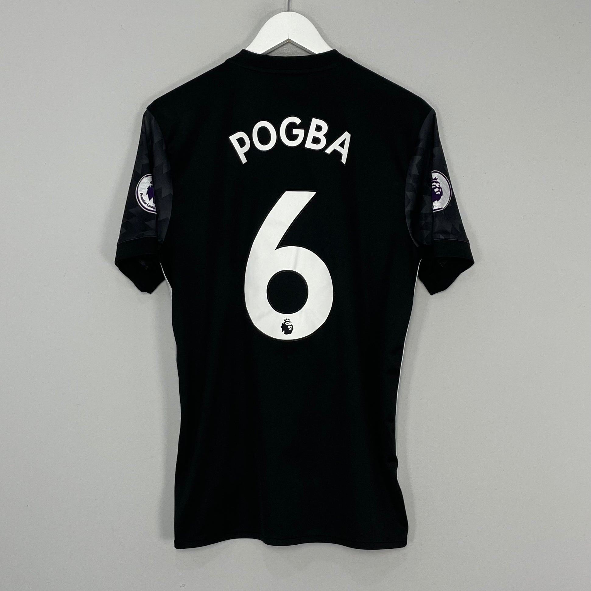 Shop 2017/18 MANCHESTER UNITED POGBA #6 AWAY SHIRT (M) ADIDAS, classic football shirts, vintage football shirts & retro soccer jerseys at Cult Kits