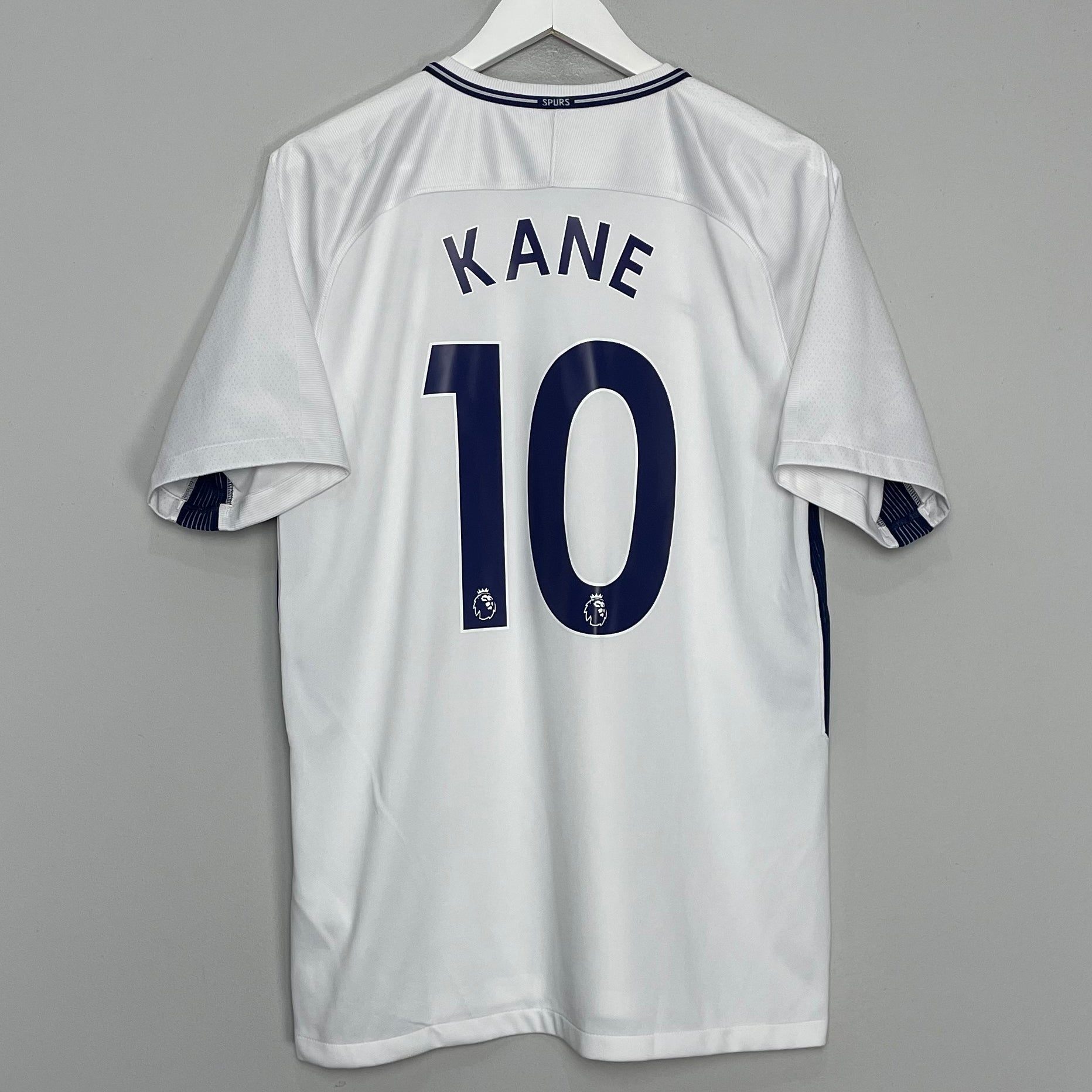 Shop 2017/18 TOTTENHAM KANE #10 HOME SHIRT (L) NIKE, classic football shirts, vintage football shirts & retro soccer jerseys at Cult Kits