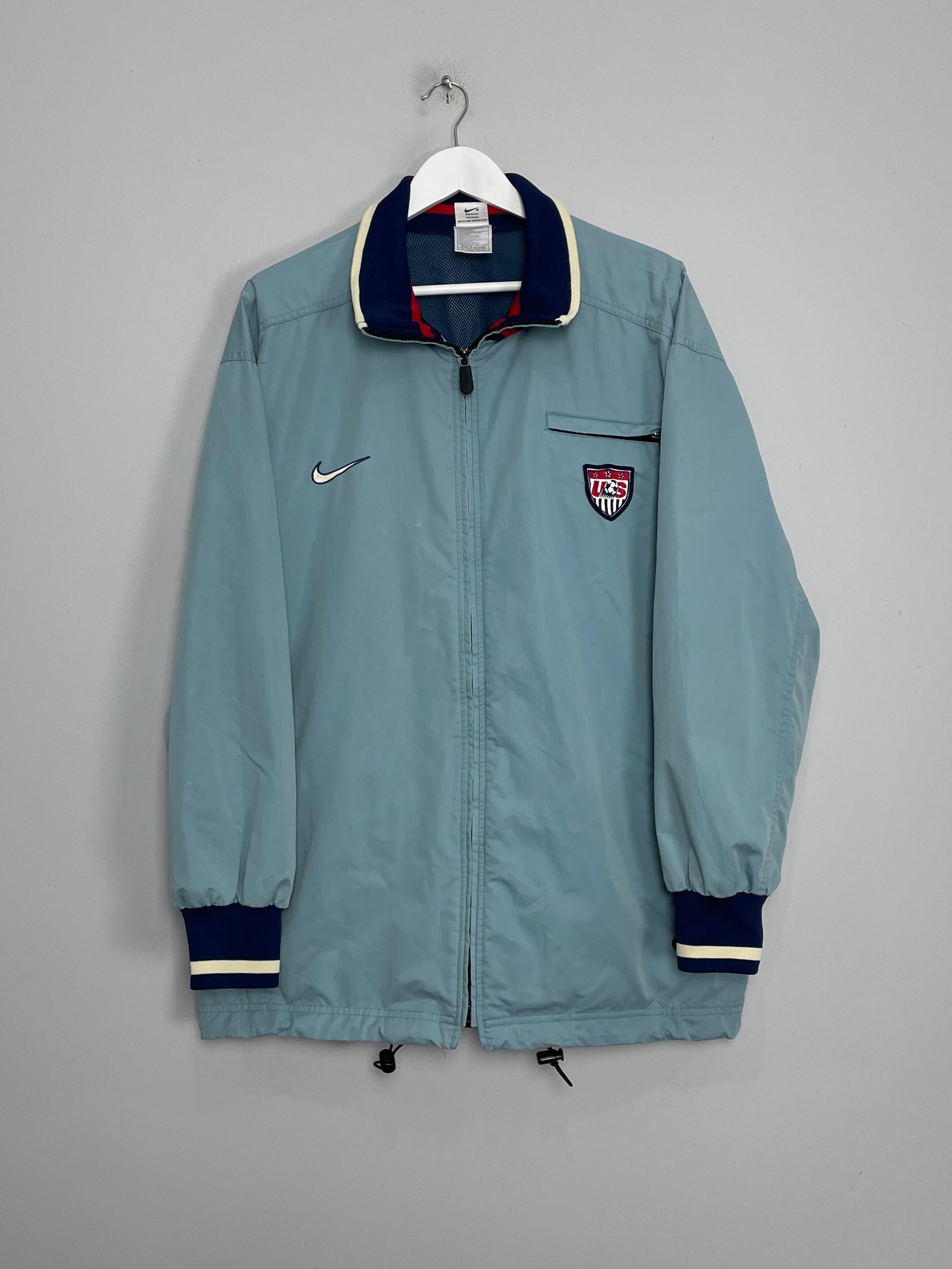 Shop 1998/00 USA COACHES JACKET (L) NIKE, classic football shirts, vintage football shirts & retro soccer jerseys at Cult Kits