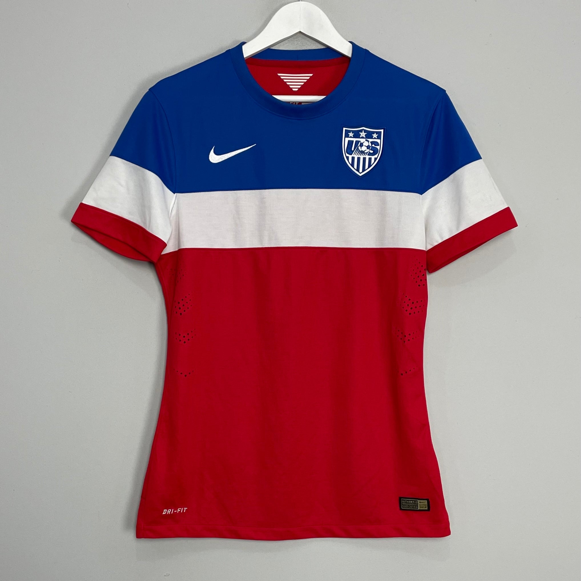 Shop 2014/15 USA *PLAYER ISSUE* AWAY SHIRT (M) NIKE, classic football shirts, vintage football shirts & retro soccer jerseys at Cult Kits