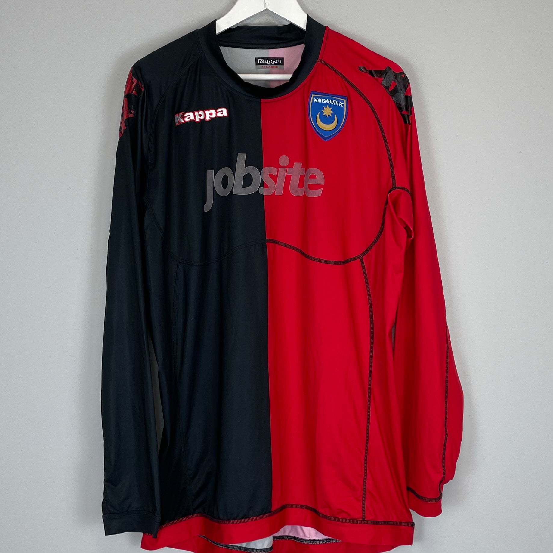 Shop 2011/12 PORTSMOUTH L/S THIRD SHIRT (XXL) KAPPA, classic football shirts, vintage football shirts & retro soccer jerseys at Cult Kits