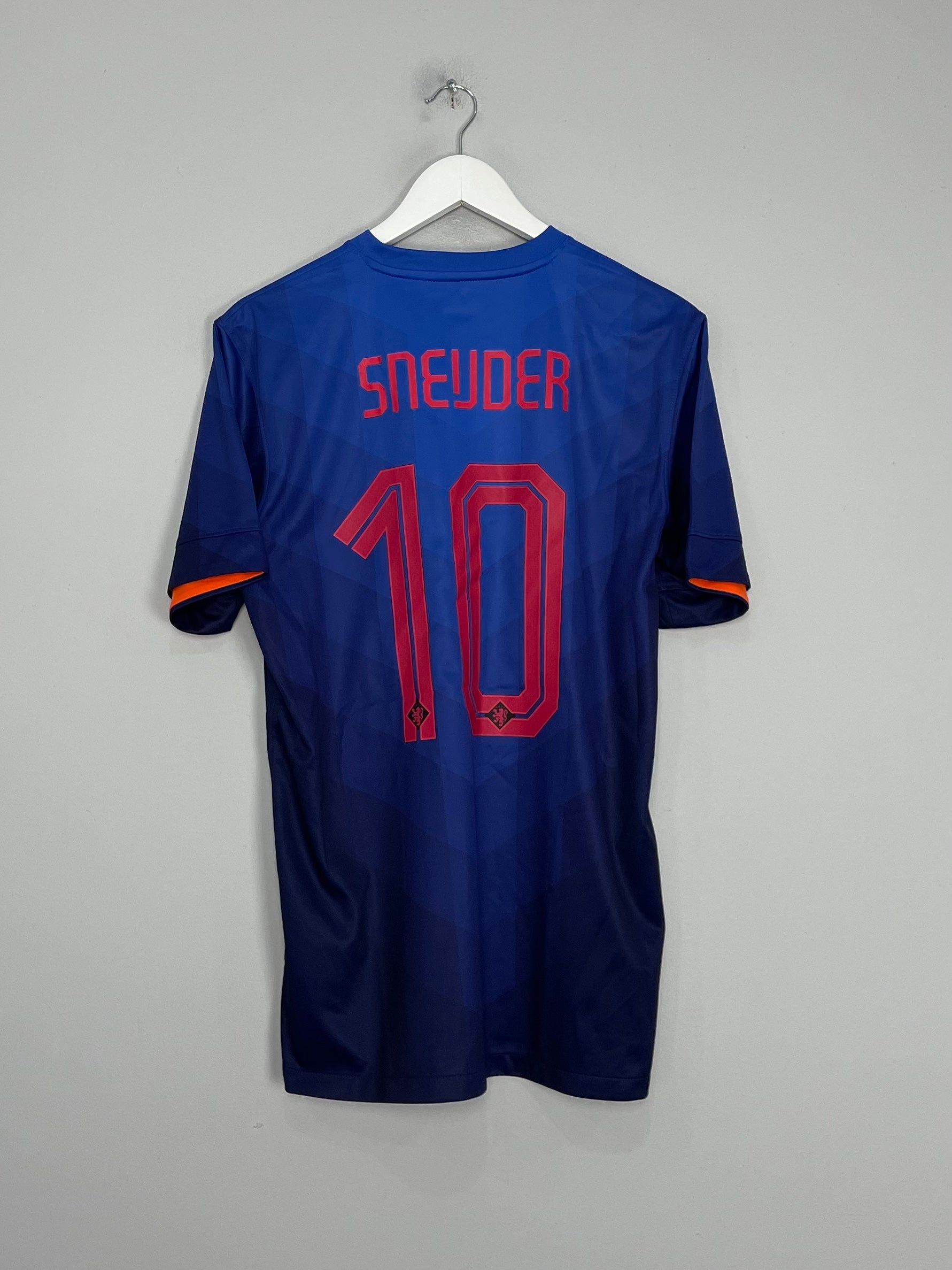 Shop 2014/15 NETHERLANDS SNEIJDER #10 AWAY SHIRT (M) NIKE, classic football shirts, vintage football shirts & retro soccer jerseys at Cult Kits