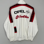Shop 1995/96 AC MILAN TRACK JACKET (M) LOTTO, classic football shirts, vintage football shirts & retro soccer jerseys at Cult Kits