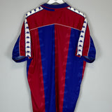 Shop 1992/95 BARCELONA HOME SHIRT (XL) KAPPA, classic football shirts, vintage football shirts & retro soccer jerseys at Cult Kits