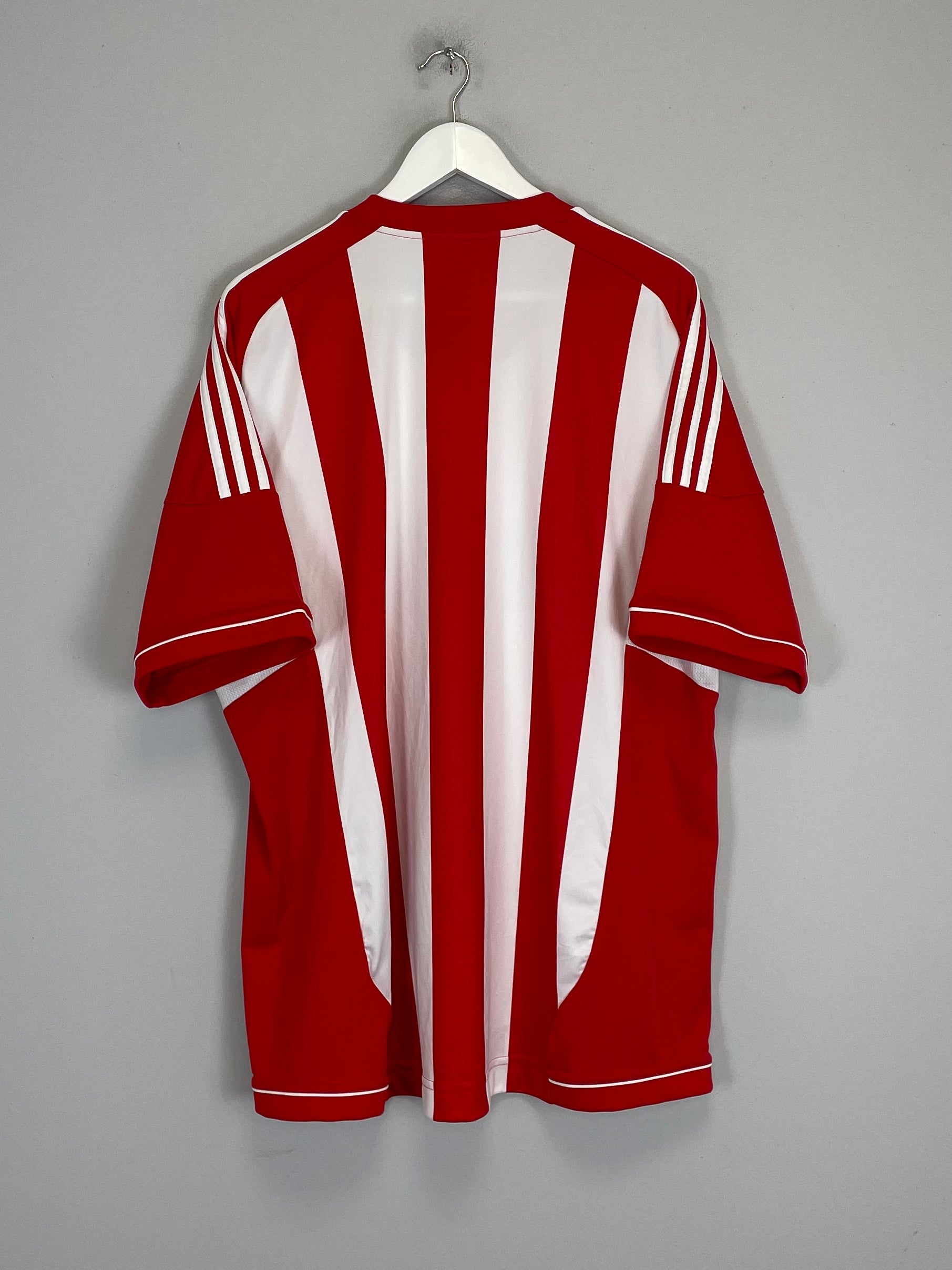 Shop 2012/13 SUNDERLAND HOME SHIRT (XXL) ADIDAS, classic football shirts, vintage football shirts & retro soccer jerseys at Cult Kits