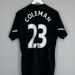 Shop 2014/15 EVERTON COLEMAN #23 AWAY SHIRT (L) UMBRO, classic football shirts, vintage football shirts & retro soccer jerseys at Cult Kits