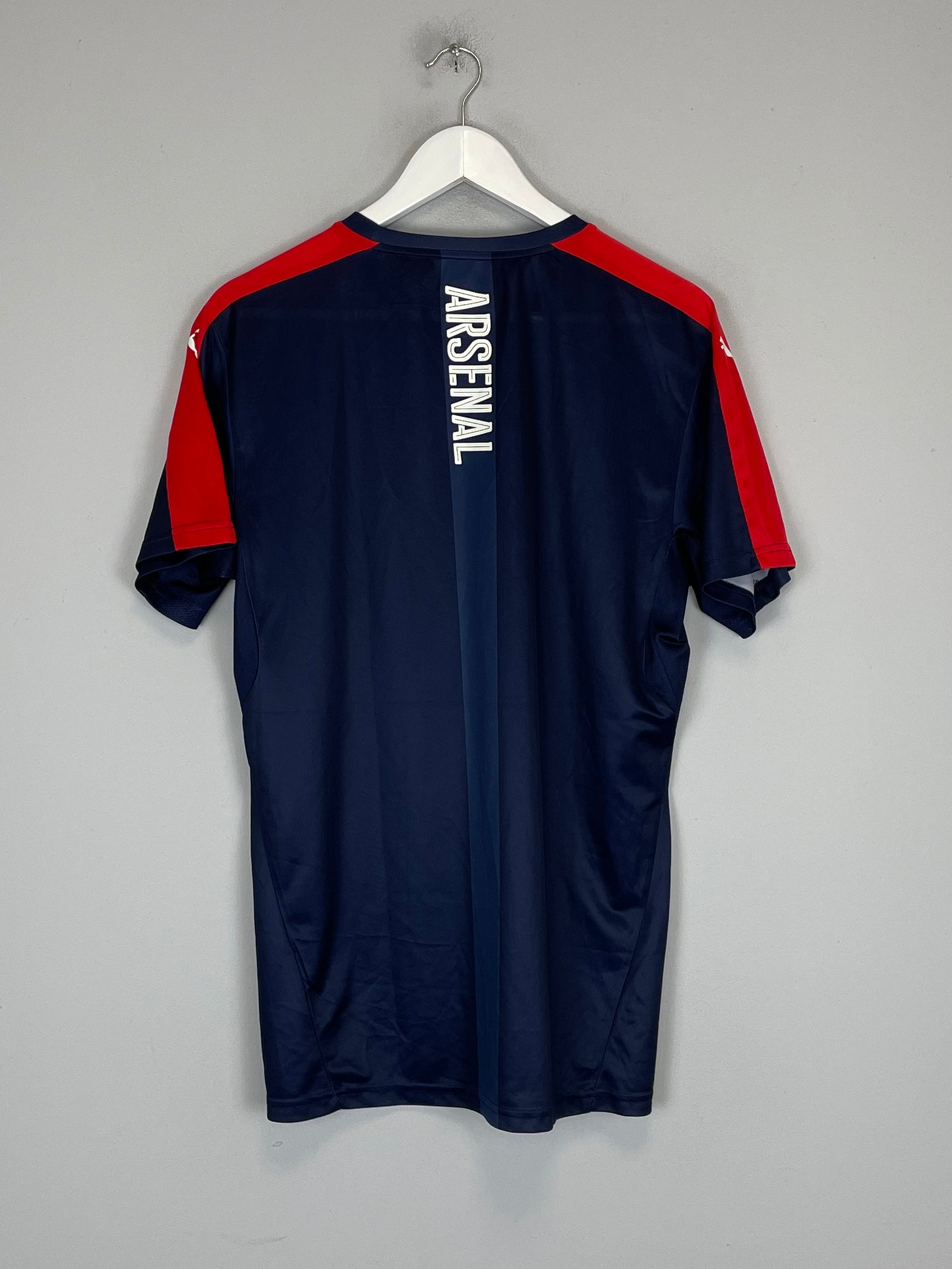 Shop 2016/17 ARSENAL TRAINING SHIRT (L) PUMA, classic football shirts, vintage football shirts & retro soccer jerseys at Cult Kits