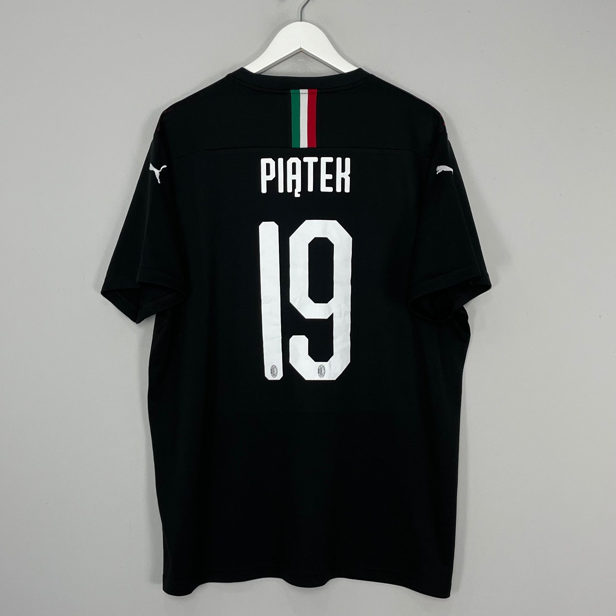 Shop 2019/20 AC MILAN PIATEK #19 THIRD SHIRT (XXL) PUMA, classic football shirts, vintage football shirts & retro soccer jerseys at Cult Kits
