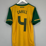 2010/11 AUSTRALIA CAHILL #4 HOME SHIRT (S) NIKE