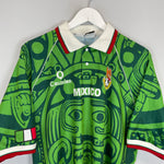 Shop 1998 MEXICO FAN SHIRT (L) CRUZEIRO, classic football shirts, vintage football shirts & retro soccer jerseys at Cult Kits