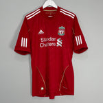 Shop 2010/12 LIVERPOOL GERRARD #8 HOME SHIRT (M) ADIDAS, classic football shirts, vintage football shirts & retro soccer jerseys at Cult Kits