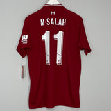 2018/19 LIVERPOOL M.SALAH #11 *BNWT* HOME SHIRT (L) NEW BALANCE