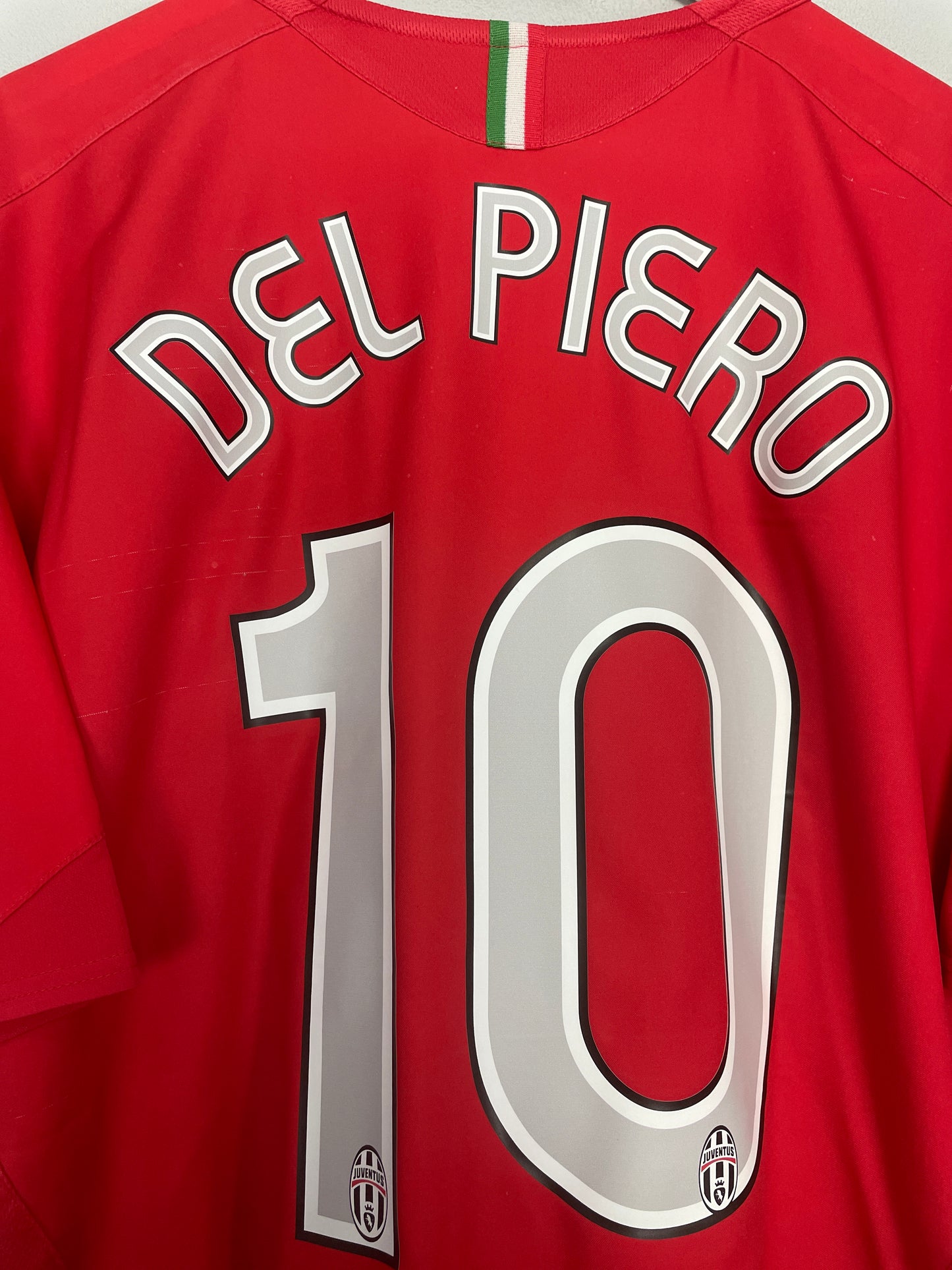 2005/06 JUVENTUS DEL PIERO #10 AWAY SHIRT (XL) NIKE