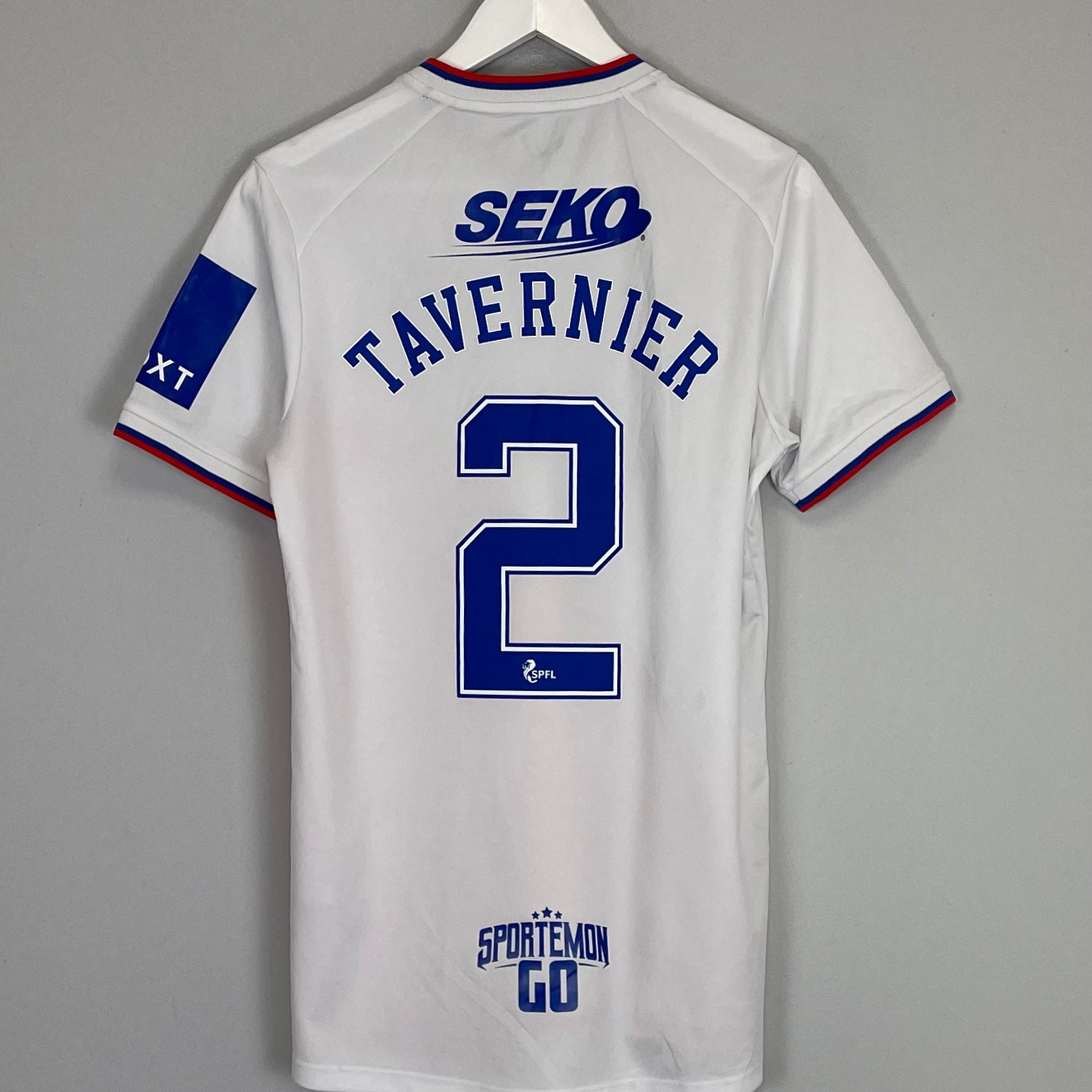 Shop 2022/23 RANGERS TAVERNIER #2 AWAY SHIRT (S) CASTORE, classic football shirts, vintage football shirts & retro soccer jerseys at Cult Kits