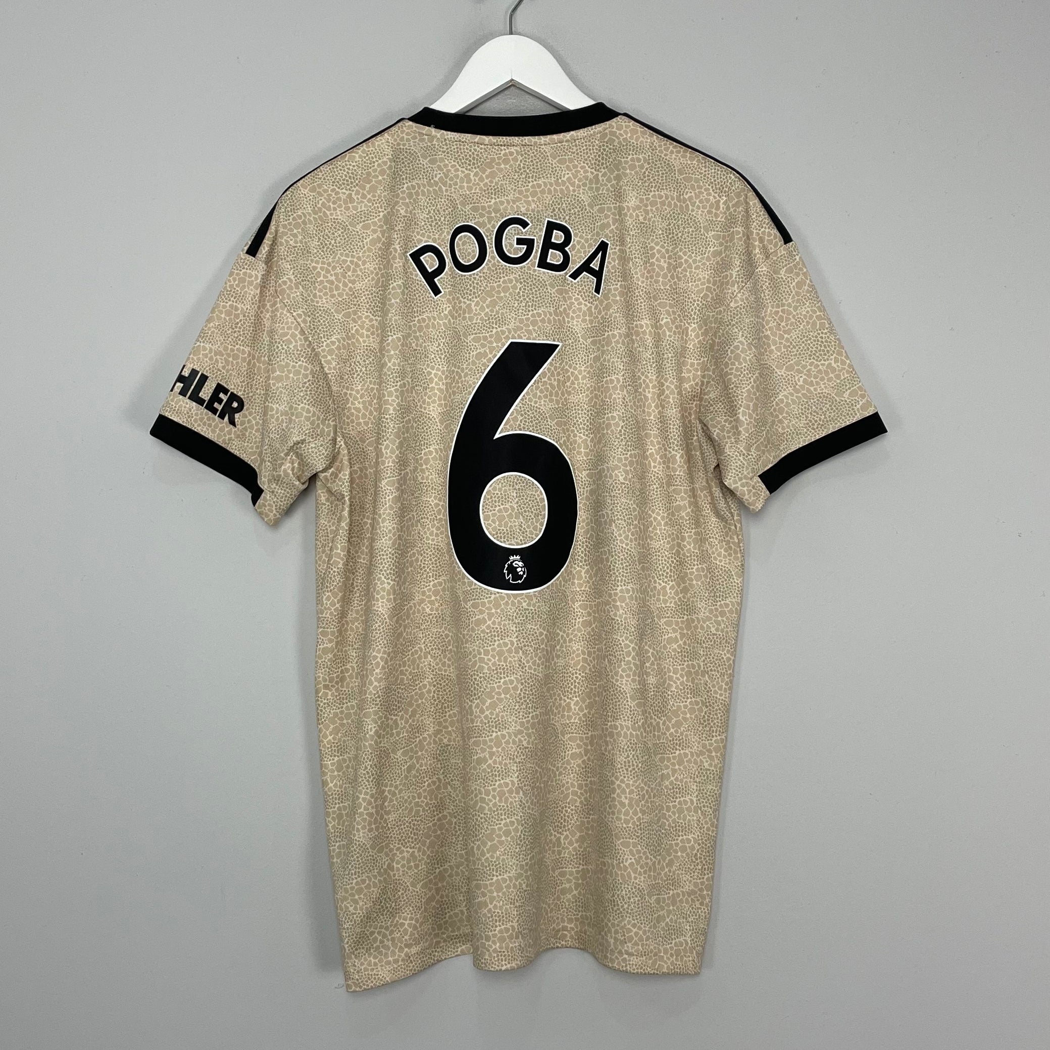 Shop 2019/20 MANCHESTER UNITED POGBA #6 AWAY SHIRT (L) ADIDAS, classic football shirts, vintage football shirts & retro soccer jerseys at Cult Kits