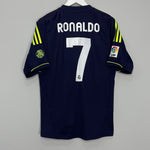 Shop 2012/13 REAL MADRID RONALDO #7 AWAY SHIRT (M) ADIDAS, classic football shirts, vintage football shirts & retro soccer jerseys at Cult Kits