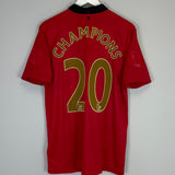 2013/14 MANCHESTER UNITED 'CHAMPIONS' HOME SHIRT (L) NIKE