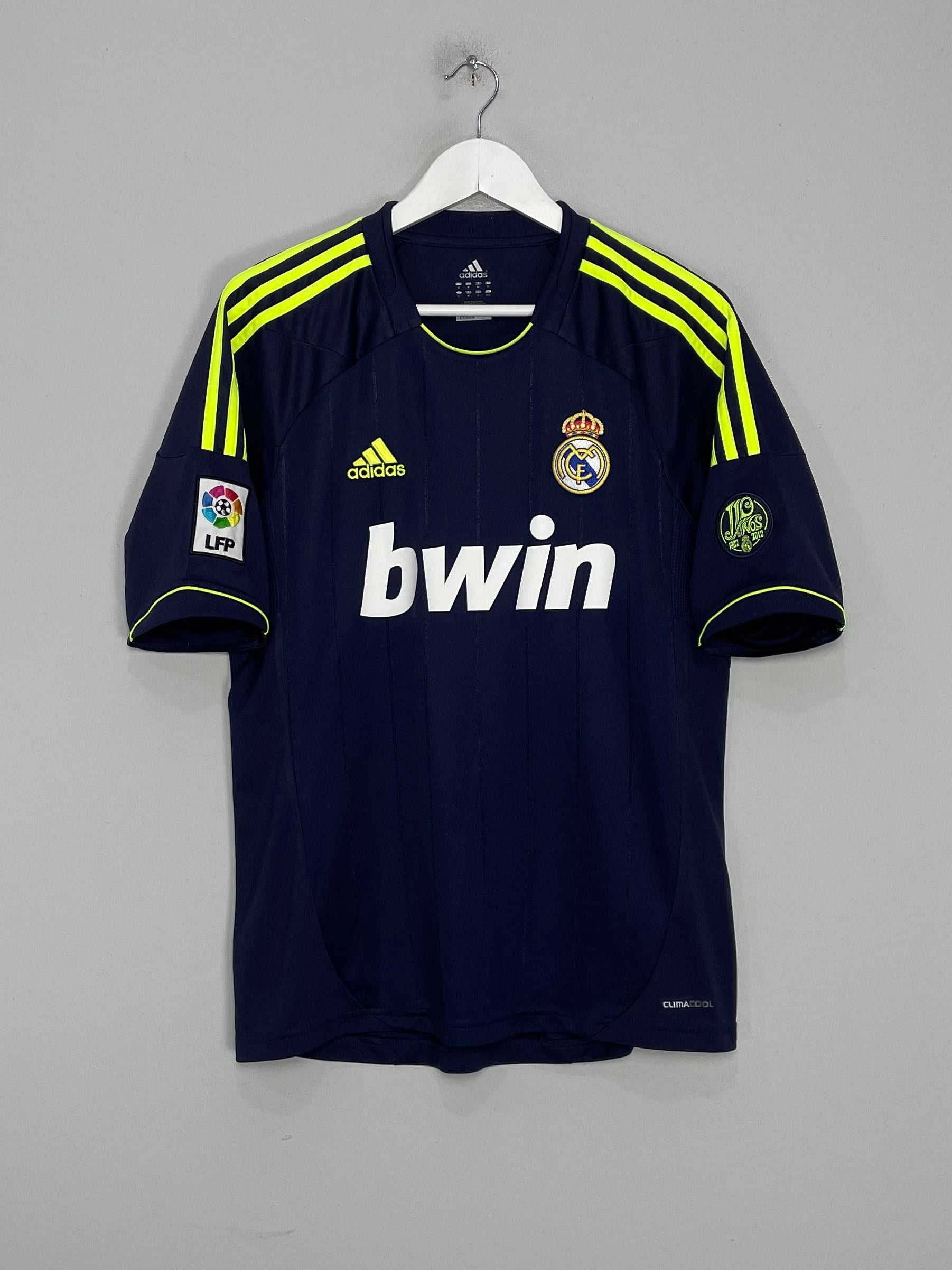 Shop 2012/13 REAL MADRID RONALDO #7 AWAY SHIRT (M) ADIDAS, classic football shirts, vintage football shirts & retro soccer jerseys at Cult Kits