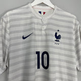 Shop 2014/15 FRANCE BENZEMA #9 AWAY SHIRT (XL) NIKE, classic football shirts, vintage football shirts & retro soccer jerseys at Cult Kits