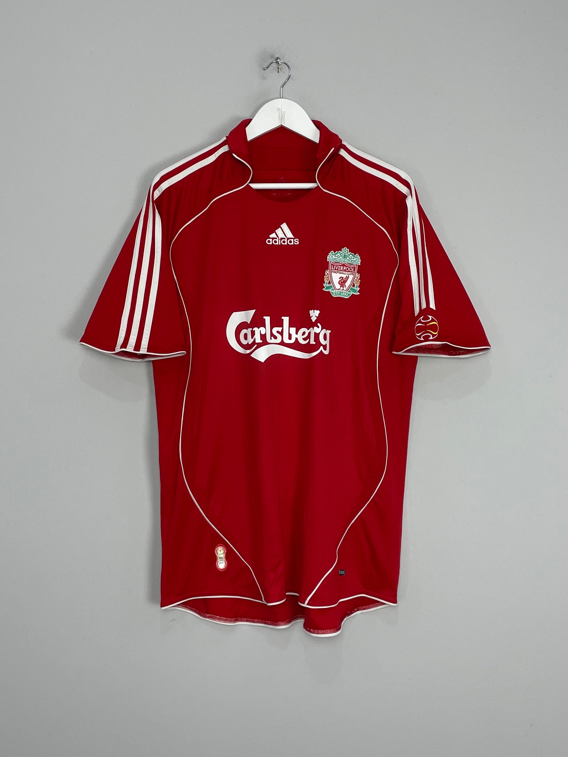 Shop 2006/08 LIVERPOOL TORRES #9 HOME SHIRT (L) ADIDAS, classic football shirts, vintage football shirts & retro soccer jerseys at Cult Kits