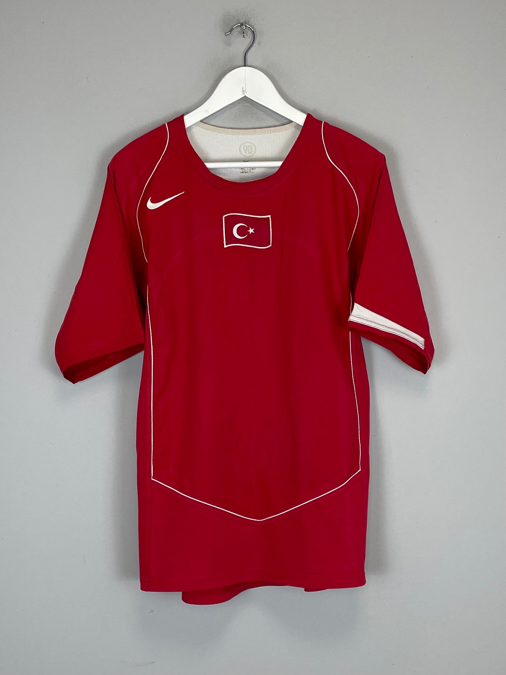 2004/06 TURKEY HOME SHIRT (M) NIKE