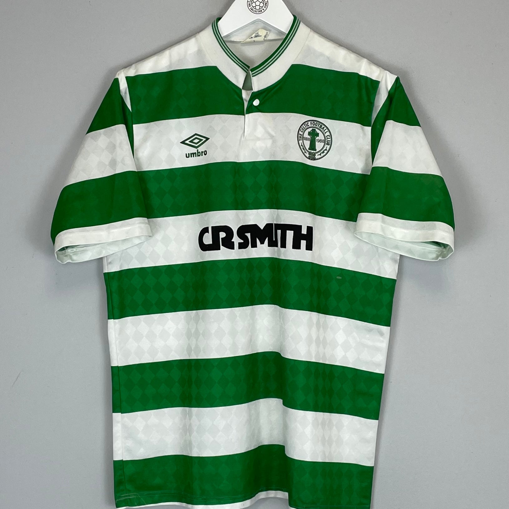 Shop 1987/89 CELTIC HOME SHIRT (M) UMBRO, classic football shirts, vintage football shirts & retro soccer jerseys at Cult Kits