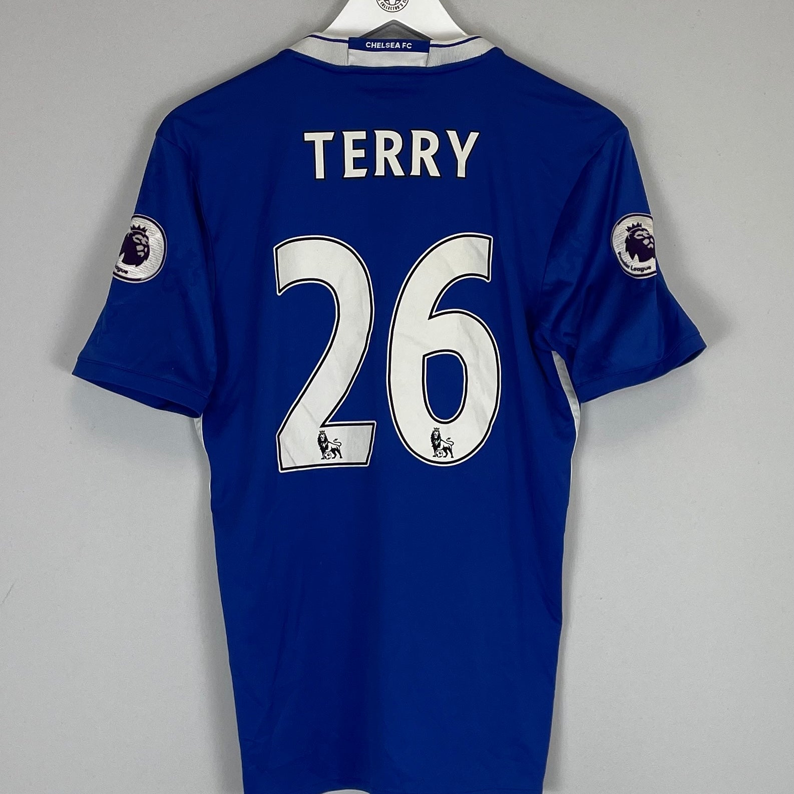 Shop 2016/17 CHELSEA TERRY #26 HOME SHIRT (S) ADIDAS, classic football shirts, vintage football shirts & retro soccer jerseys at Cult Kits