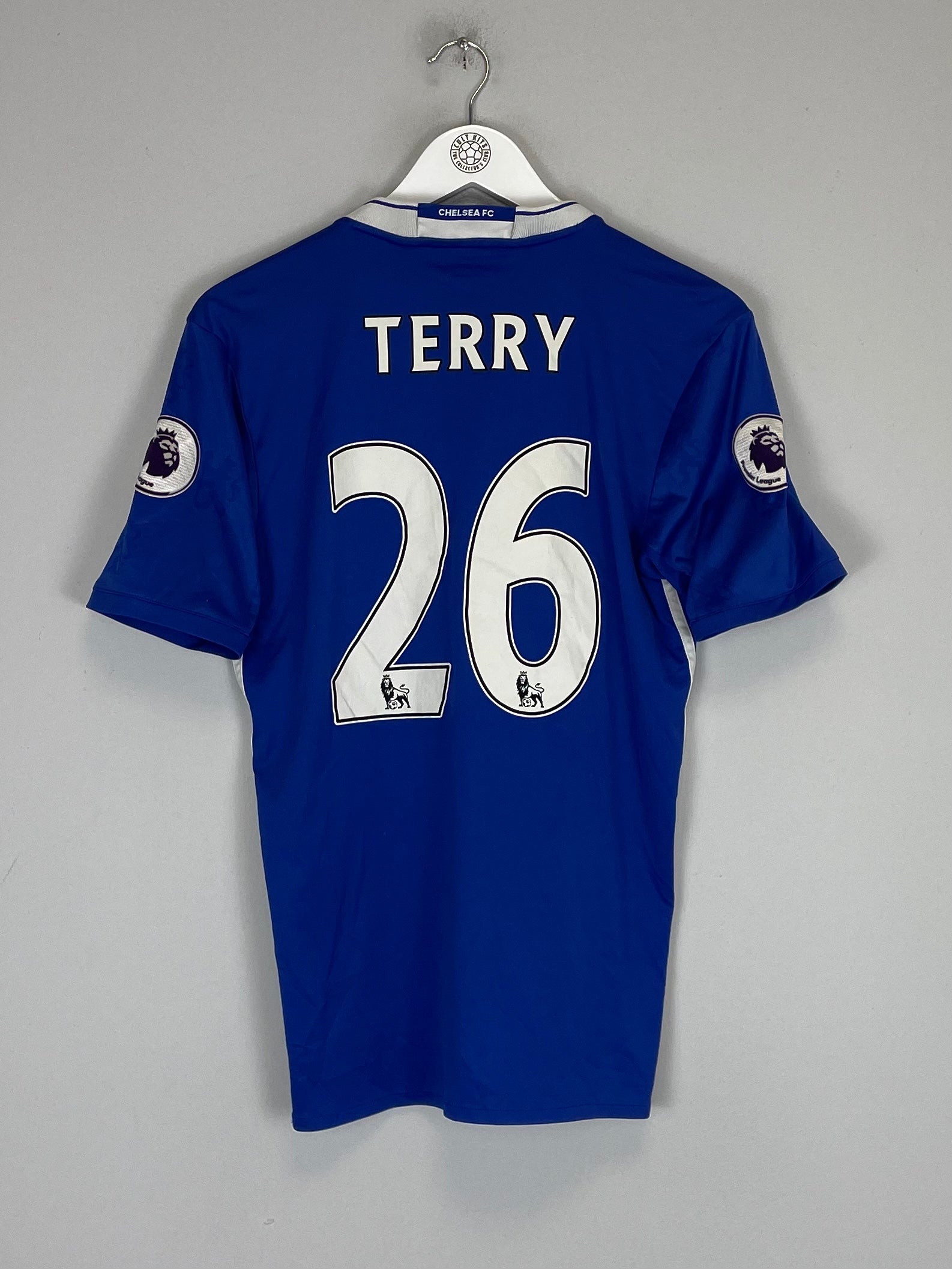 Shop 2016/17 CHELSEA TERRY #26 HOME SHIRT (S) ADIDAS, classic football shirts, vintage football shirts & retro soccer jerseys at Cult Kits