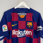 Shop 2019/20 BARCELONA HOME SHIRT (XL) NIKE, classic football shirts, vintage football shirts & retro soccer jerseys at Cult Kits