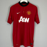 2013/14 MANCHESTER UNITED 'CHAMPIONS' HOME SHIRT (L) NIKE
