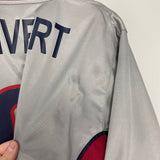 Shop 1998/01 BARCELONA KLUIVERT #9 AWAY SHIRT (L) NIKE, classic football shirts, vintage football shirts & retro soccer jerseys at Cult Kits