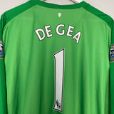 2013/14 MANCHESTER UNITED DE GEA #1 GK SHIRT (XXXL) NIKE