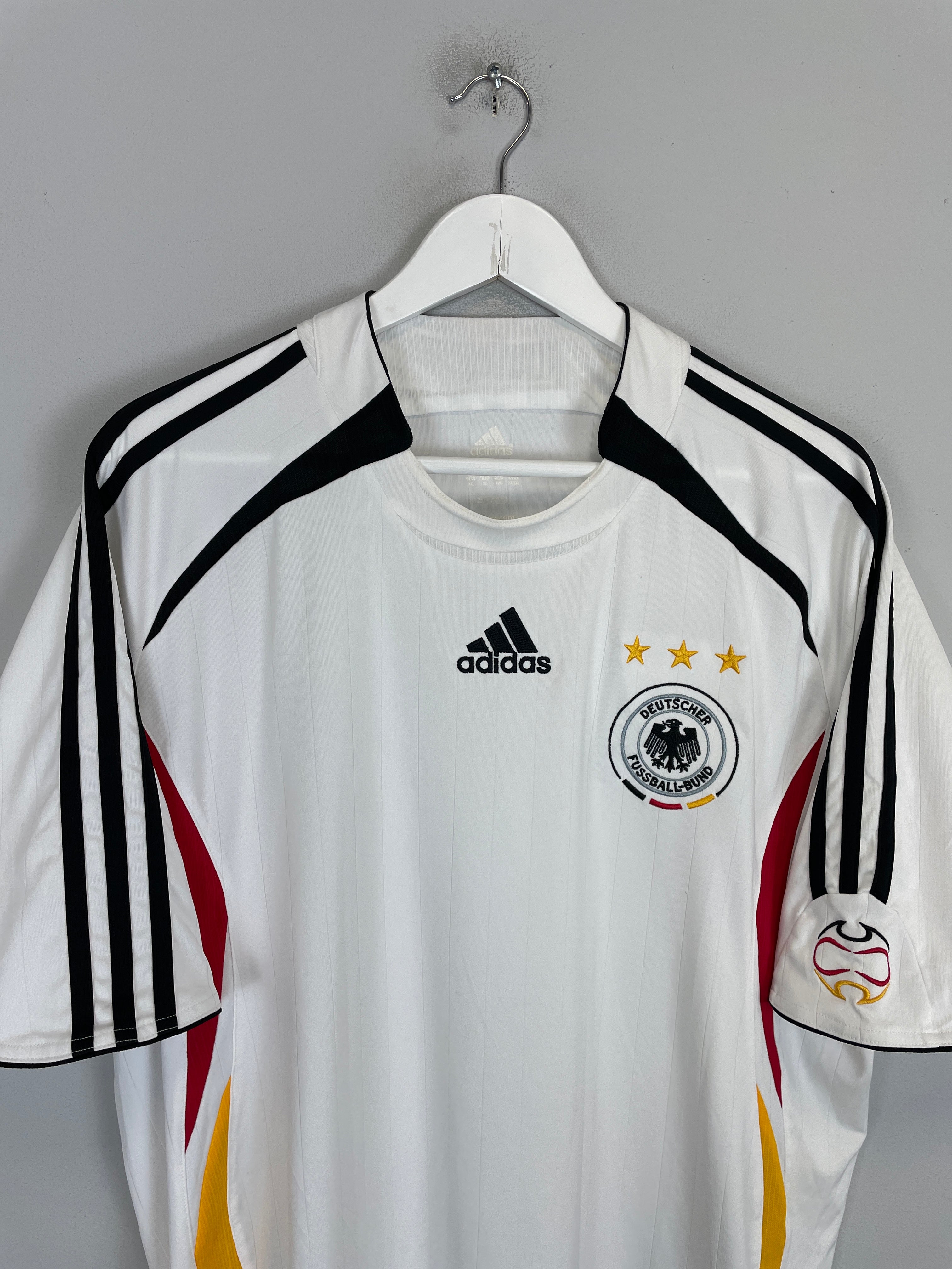 Shop 2006/08 GERMANY HOME SHIRT (XL) ADIDAS, classic football shirts, vintage football shirts & retro soccer jerseys at Cult Kits