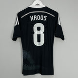 Shop 2014/15 REAL MADRID KROOS #8 AWAY SHIRT (S) ADIDAS, classic football shirts, vintage football shirts & retro soccer jerseys at Cult Kits