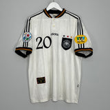 Shop 1996/98 GERMANY BIERHOFF #20 HOME SHIRT (XL) ADIDAS, classic football shirts, vintage football shirts & retro soccer jerseys at Cult Kits