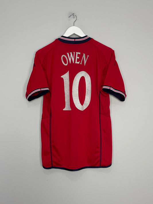 Image of the England Owen shirt from the 2002/03 season