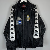 Shop 1998/99 JUVENTUS *PLAYER ISSUE* JACKET (XL) KAPPA, classic football shirts, vintage football shirts & retro soccer jerseys at Cult Kits