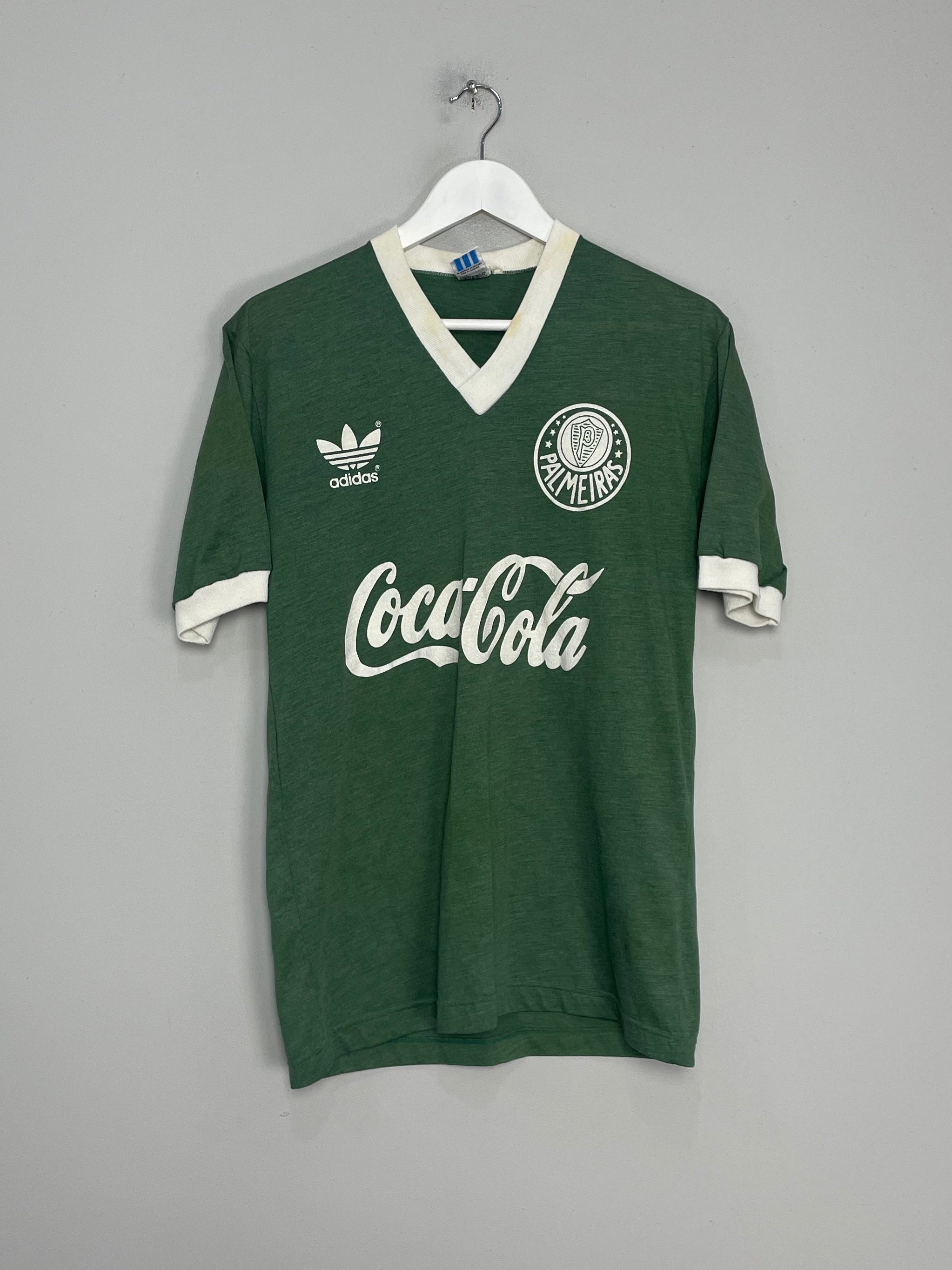 Shop 1989/90 PALMEIRAS #6 HOME SHIRT (M) ADIDAS, classic football shirts, vintage football shirts & retro soccer jerseys at Cult Kits