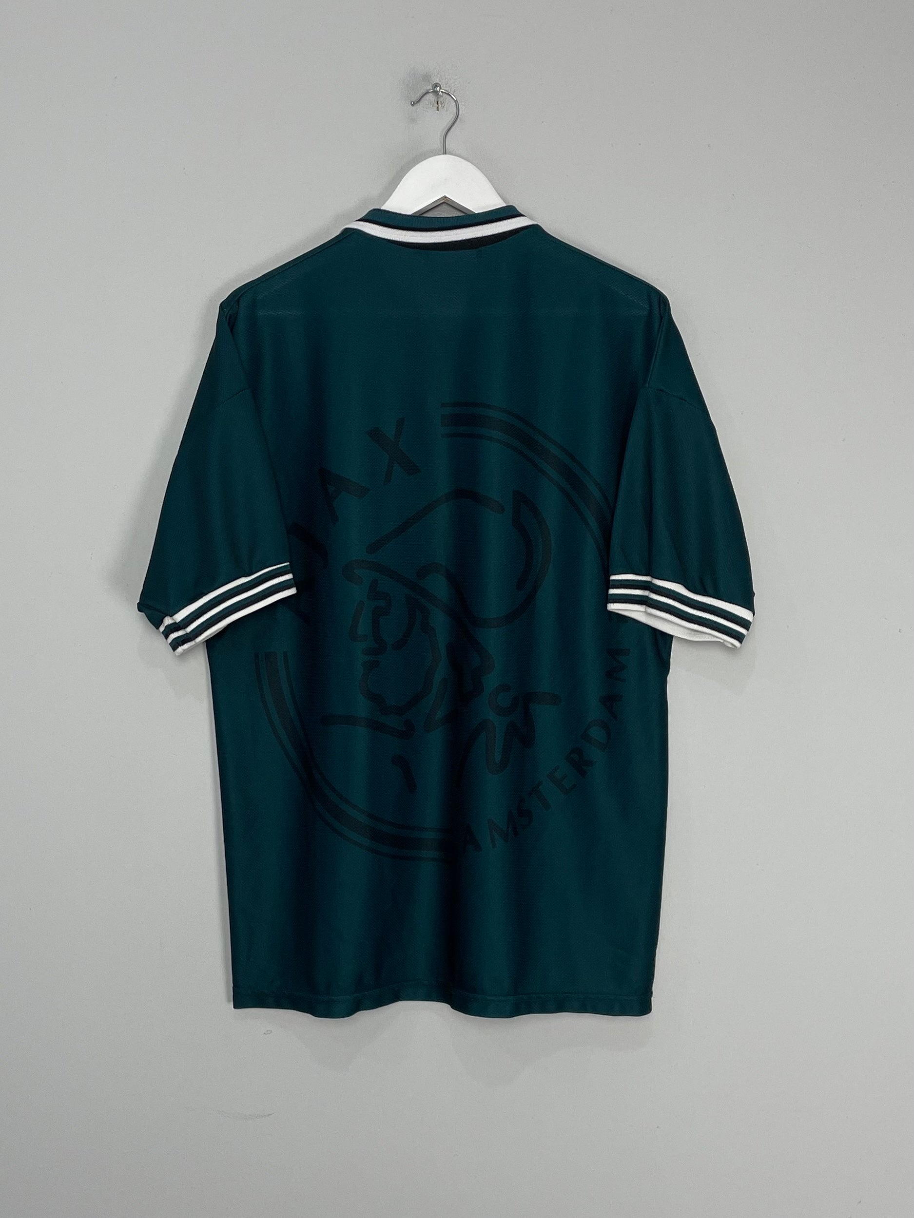 Shop 1995/96 AJAX AWAY SHIRT (L) UMBRO, classic football shirts, vintage football shirts & retro soccer jerseys at Cult Kits