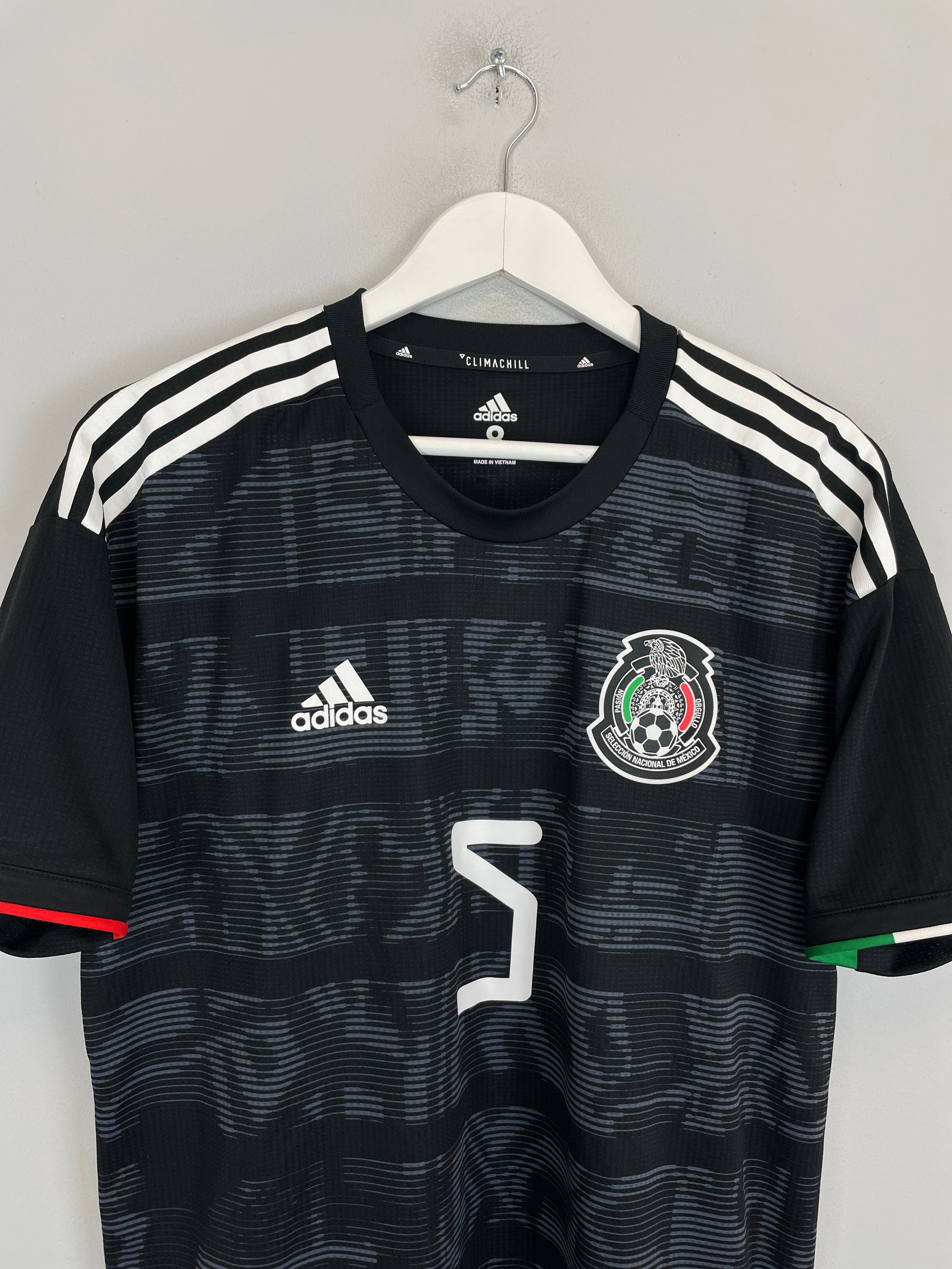 Shop 2019/20 MEXICO A.MOZO #5 *PLAYER ISSUE* AWAY SHIRT (XL) ADIDAS, classic football shirts, vintage football shirts & retro soccer jerseys at Cult Kits