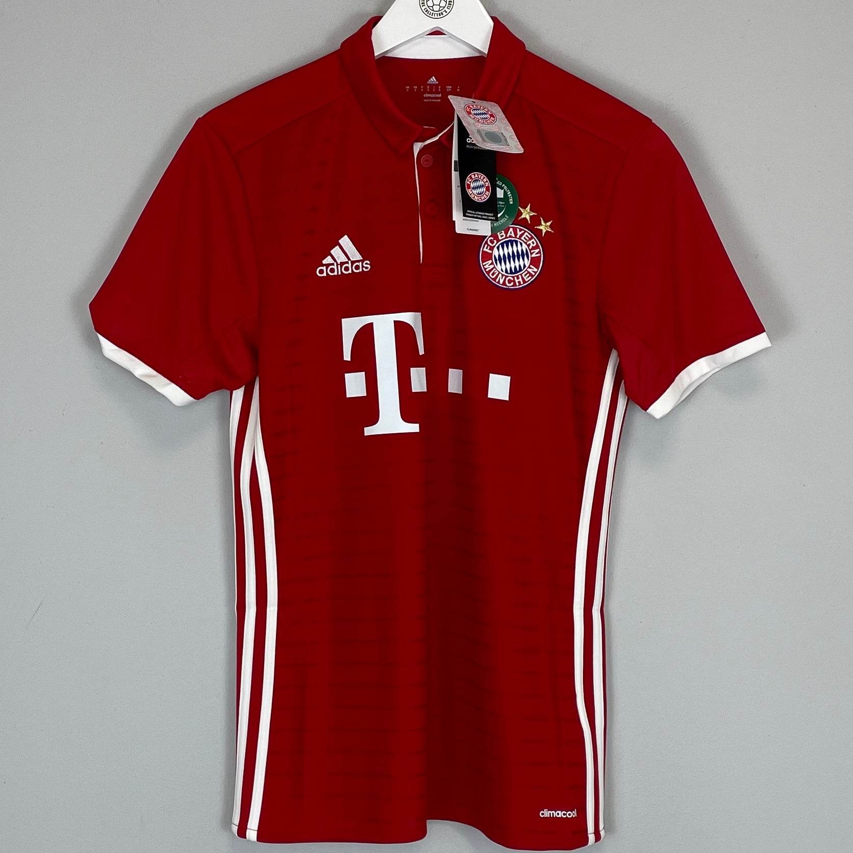 Shop 2016/17 BAYERN MUNICH *BNWT* HOME SHIRT (S) ADIDAS, classic football shirts, vintage football shirts & retro soccer jerseys at Cult Kits
