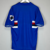 1990/92 SAMPDORIA HOME SHIRT (M) ASICS