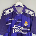 Shop 1994/96 REAL MADRID AWAY SHIRT (XL) KELME, classic football shirts, vintage football shirts & retro soccer jerseys at Cult Kits