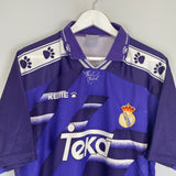 Shop 1994/96 REAL MADRID AWAY SHIRT (XL) KELME, classic football shirts, vintage football shirts & retro soccer jerseys at Cult Kits