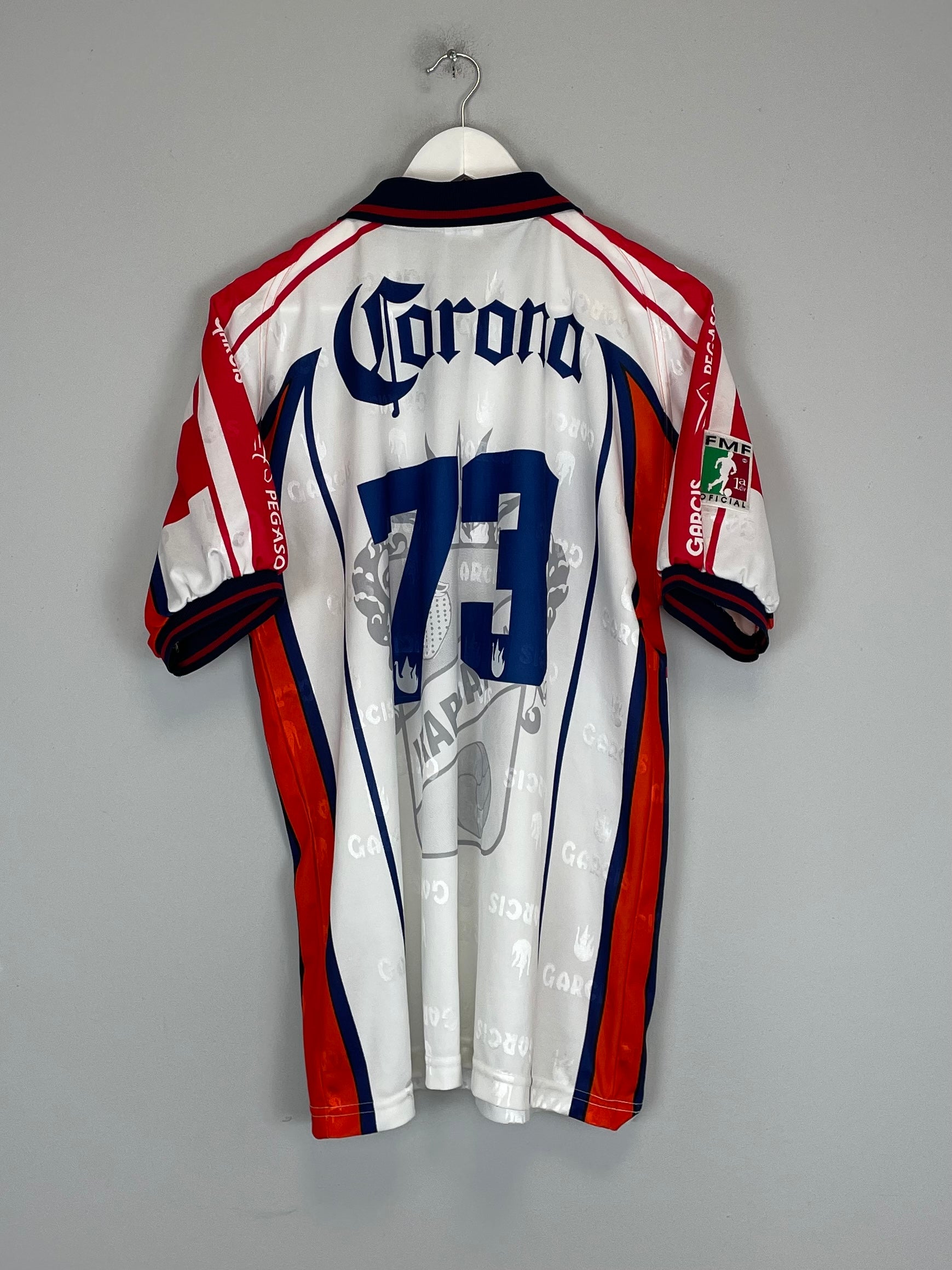 Shop 2000/01 IRAPUATO #73 AWAY SHIRT (XL) GARCIS, classic football shirts, vintage football shirts & retro soccer jerseys at Cult Kits