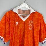 Shop 1994 NETHERLANDS HOME SHIRT (L) LOTTO, classic football shirts, vintage football shirts & retro soccer jerseys at Cult Kits