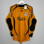 Shop 2006/07 LIVERPOOL REINA #25 *BNWT* C/L FINAL GK SHIRT (S) ADIDAS, classic football shirts, vintage football shirts & retro soccer jerseys at Cult Kits