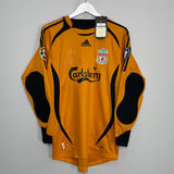 Shop 2006/07 LIVERPOOL REINA #25 *BNWT* C/L FINAL GK SHIRT (S) ADIDAS, classic football shirts, vintage football shirts & retro soccer jerseys at Cult Kits